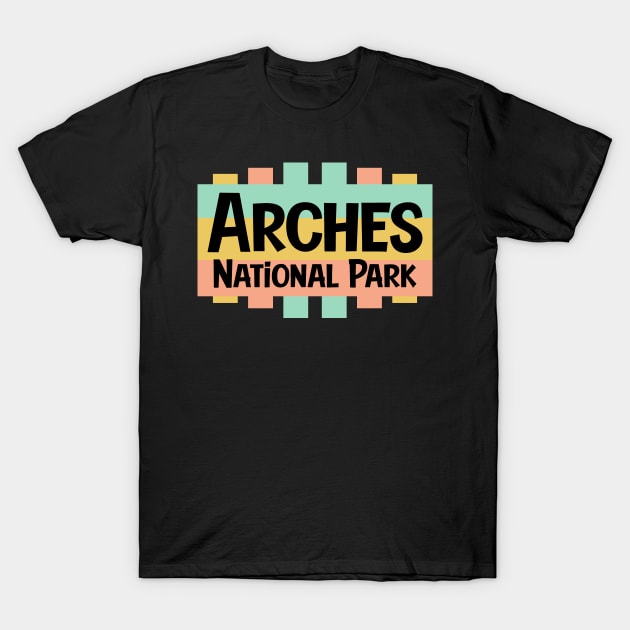Arches National Park T-Shirt by colorsplash